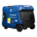 A blue and black Westinghouse portable inverter generator.