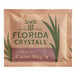 A Florida Crystals Turbinado Cane Sugar packet.