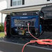 A Westinghouse WGen7500 portable generator in the back of a truck.