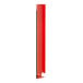 A close up of a red Rameking portion cup dispenser with black accents.