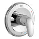 A close-up of a chrome American Standard Colony Pro valve trim kit faucet handle.
