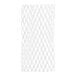 A white mesh with a diamond pattern.
