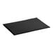 A black rectangular Choice anti-fatigue floor mat with a black border and beveled edges.