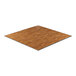 A New England plank composite laminate portable dance floor with brown and white wood grain.