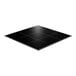 A black composite laminate square tile with white lines on the edges.