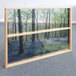 A Whitney Brothers Nature View Serenity Divider Panel with a forest scene.