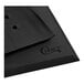 A black Choice anti-fatigue floor mat with drainage holes.