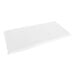 A white vinyl-covered foam changing pad.