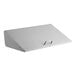 A silver metal lid with a handle for an Avantco ZPT1-FB Series tray.