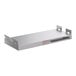 A stainless steel double strip food warmer with dual adjustable controls.