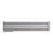 A 72-inch double strip food warmer with dual toggle controls, designed for commercial use.