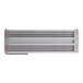 A 48-inch double strip food warmer with dual toggle controls, designed for commercial use.