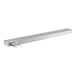 A long rectangular metal strip with wires.