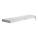 A white rectangular ServIt strip warmer with yellow wires.