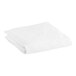 A folded white Garnier-Thiebaut Georgetown fitted sheet.