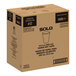 A brown box of 1000 Solo ProPlanet white compostable paper hot cups.