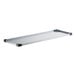 A Regency galvanized steel wall shelf.