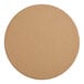 A round brown Wilton cake circle with a corrugated edge.
