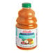 A bottle of Dr. Smoothie Tropical Sunshine smoothie mix with a label on it.