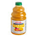 A bottle of Dr. Smoothie 100% Crushed Mango Fruit Smoothie Mix.