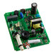 A green Seko circuit board with many components.
