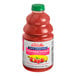 A bottle of Dr. Smoothie Strawberry Banana fruit smoothie mix.