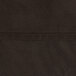 A close-up of a chocolate brown fabric table cover.