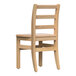 Foundations Little Scholars wood ladder back kid's chairs.