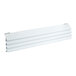 An Avantco evaporator cover with metal brackets on a white background.