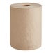 A Morcon Morsoft natural brown hardwound paper towel roll.