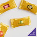 Gold foil wrapped Customizable Chocolate Buttermints.