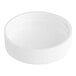 A white plastic 38/400 continuous thread lid.