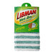 A white and green Libman microfiber floor mop pad.