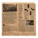 A Choice kraft newsprint deli wrap with a crossword puzzle on it.