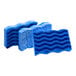 A case of 24 blue Libman sponges with wavy lines.