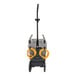 An Advance ET610 carpet extractor with two yellow hoses.