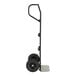 A black Gorilla steel hand truck with wheels.