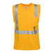 An orange Cordova mesh safety shirt with reflective stripes.