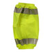 Cordova Class E Hi-Vis Lime mesh leg gaiters with reflective tape over a white background.