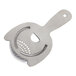 A Barfly stainless steel Hawthorne strainer with a diamond lattice design.