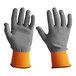 A close-up of an Armor Guys Kyorene Pro graphene cut-resistant glove in gray.