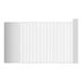A stainless steel wire shelf kit with solid stainless steel shelves and posts.