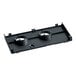 A black plastic dispenser chute holder and support component designed for the Scotsman HID312 ice and water dispenser.