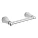 An American Standard Edgemere polished chrome toilet paper holder.