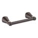 An American Standard Edgemere Legacy Bronze toilet paper holder with two handles.