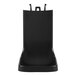 A black Purell floor and wall protector with a black base.