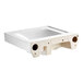 A white rectangular American Standard Decorum wall-mount sink with two holes.