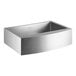 An American Standard stainless steel rectangular farmhouse sink.