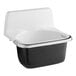 An American Standard enameled cast iron wall-mount service sink in white with a white bowl.