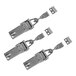 A 4 pack of stainless steel latch clips for a Pro Smoker.